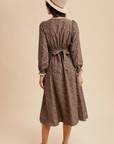 Floral Button Down Maxi Dress