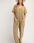 COTTON SLUB ROMPER