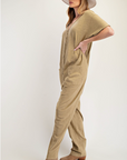 COTTON SLUB ROMPER