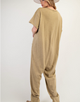 COTTON SLUB ROMPER