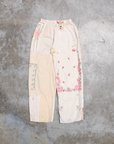 Embroidered Pieced Pant