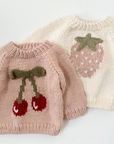 Cherry Pullover Sweater Kids