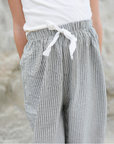 Grey Seaside Pants - Kids