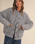 Plaid Padded Jacket