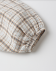 MIA TOP + BLOOMER SET || BLUE PLAID, Quincy Mae