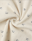 POINTELLE BABY BLANKET || BLUE DITSY, Quincy Mae