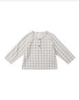 ZION SHIRT || BLUE PLAID, Quincy Mae