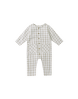 POCKETED WOVEN JUMPSUIT || BLUE PLAID, Quincy Mae