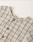 POCKETED WOVEN JUMPSUIT || BLUE PLAID, Quincy Mae