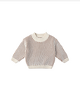 RELAXED KNIT SWEATER || GOLD, Quincy Mae