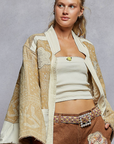 Paisley Patchwork Quilted Jacket