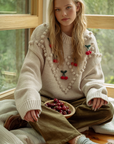 Cherry Trim Sweater