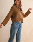 Light Weight Button Front Cardigan