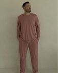 Men's Bamboo Pajamas | Red Gingham