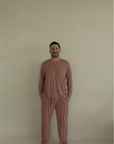 Men's Bamboo Pajamas | Red Gingham
