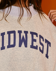 Midwest Oversized Exposed Seam Sweatshirt