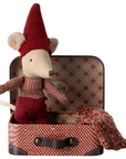 Christmas mouse, Baby in suitcase Maileg