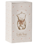 *SALE* Metal ornament, Teddy bear - Off white/Rose