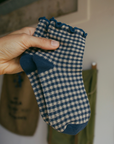 Seaside Gingham Socks