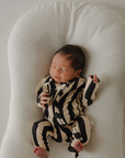 *SALE* Bamboo Zip Romper | Midnight Stripe