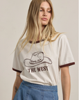 Howdy Cowboy Hat Ringer Tee