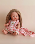 Doll Carrier - Pink Gingham - Tiny Harlow