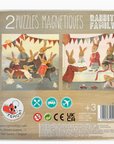 Magnetic Puzzle - Rabbit Family