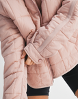 Mauve Swoon Puffer Jacket