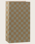 PRE ORDER - Gift bag, Medium - Checker - Mint/Ocher, Maileg