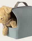 PRE ORDER - Pet carrier - Dusty blue, Maileg