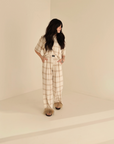 PRE ORDER - Women's Boxy Tee Lounge Set | Ellis Plaid