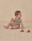 SLEEVELESS BUBBLE SAGE, Quincy Mae