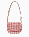 Gingham Ruffle Bow Bag