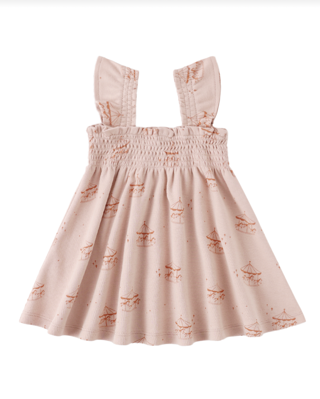 smocked jersey dress SALE* CAROUSEL, Quincy Mae – Kindred Shop & Studio and coordinating bloomers 尺寸:XXL Indowestern Gowns Champagne Evening Dress A-Line