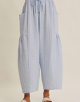 Slow Mornings Stripe Billowy Pants