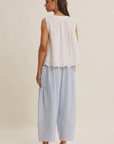 Slow Mornings Stripe Billowy Pants