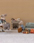 Iron and ironing board, Mouse, Maileg