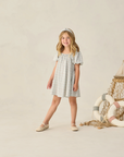 Sabrina Mini Dress Light Blue Plaid, Rylee + Cru