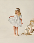 Sabrina Mini Dress Light Blue Plaid, Rylee + Cru