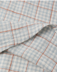 Sabrina Mini Dress Light Blue Plaid, Rylee + Cru