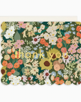 Flower Market Scallop - Blank Card