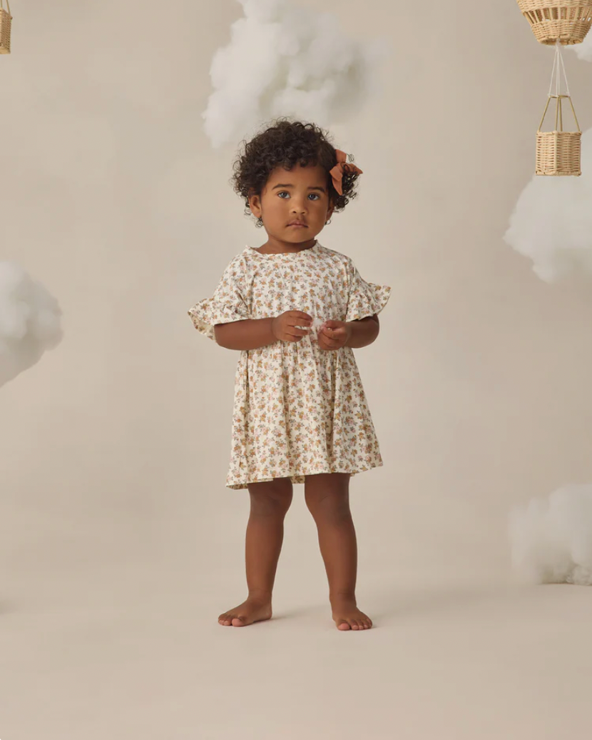 Bamboo Babydoll Dress Wildflower, Quincy Mae – Kindred Shop & Studio