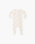 Bamboo Zip Footie || Elephants, Quincy Mae