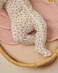 Bamboo Zip Footie || Wildflower, Quincy Mae