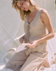 Tony Sleeveless Top and Matching Pant Set