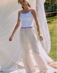 Cherry Bomb Relaxed Wide-Leg Pant