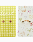 Pink Flower | Hypoallergenic & Screw-Back