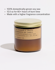 Teakwood & Tobacco - 12.5 oz Large Concentrated Candle