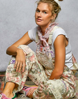 Lacey Printed Patchwork Relaxed Fit Jogger Overall