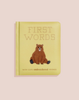 First Words with Cute Embroidered Friends